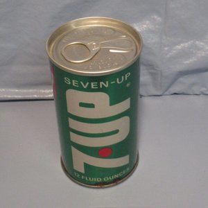 Vintage 70s 7-UP The Uncola MUSIC BOX PULL-TOP CAN Kramer "Love Story" THEME